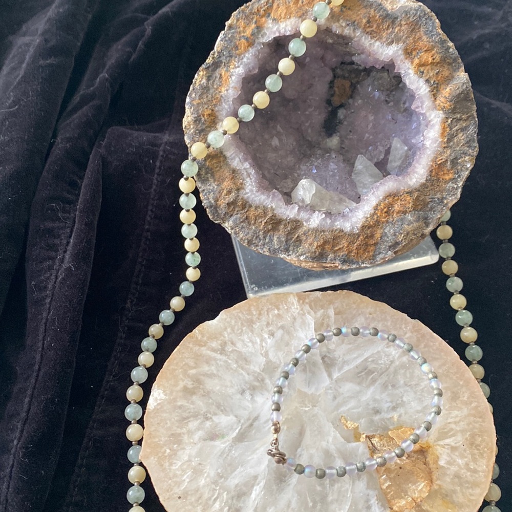 Handmade beaded bracelet/necklace